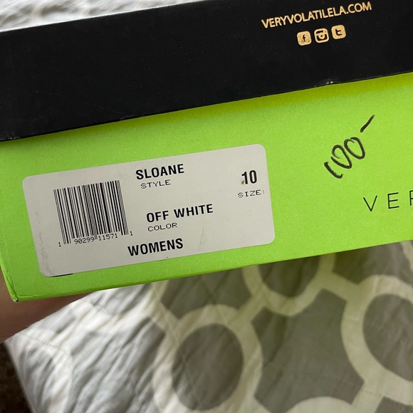 Very Volatile wedge Sandals. Sz 10 - Picture 6 of 7